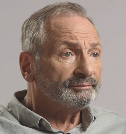 Headshot of Ray, real MASH patient
